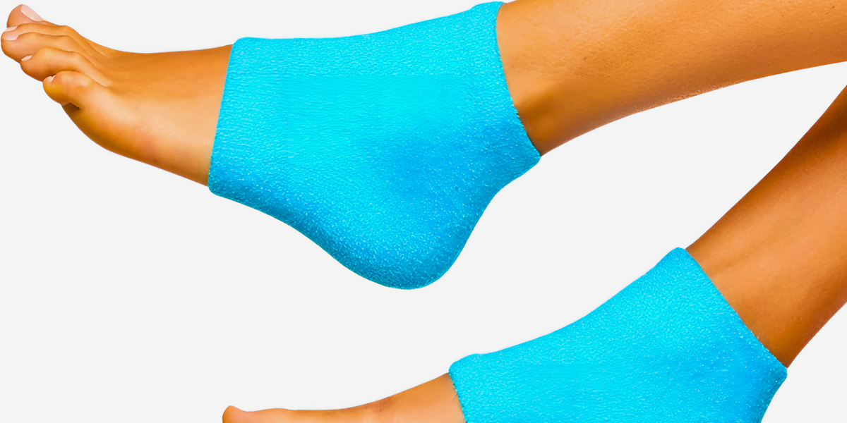 Natürliche Fußpflege mit Hydra Fersen-Socken – Für weiche Füße